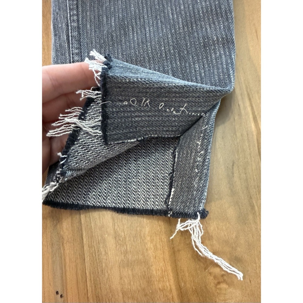 Vintage Levis 701 Womens Student Fit Charcoal Textured Tag 28x34 Actual 26x27 - Picture 11 of 15